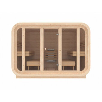 Sauna Marivox, venkovní finská sauna, zahradní sauna - 12