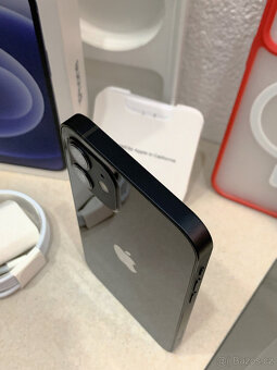 🍏 Apple iPhone 12 128GB - Black (12m. ZÁRUKA) + MEGA DÁRKY - 12