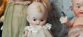 Starožitné porcelánky A.M, Heubach, Kewpie, K+W... - 12