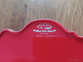 PLECHOVÁ ZNAČKOVÁ KRABIČKA OD BONBONU NODDY CAR FRANCIE - 12