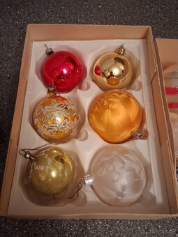 Retro vánoční ozdoby 22ks - 12