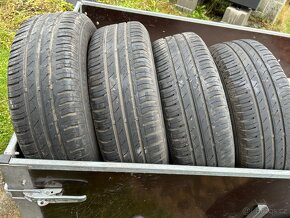 Plechová kola R15 spolu s letními pneu 195/65 R15 - 12