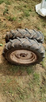 Vyorávač brambor, kola ,osy ,Motor Jikov, příslušenství. - 12