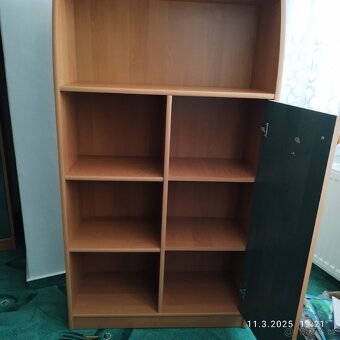 Sestava/nábytek/dětský pokoj, dekor zelená/olše - 12