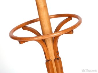 Starožitný věšák, original THONET, TOP stav - 12