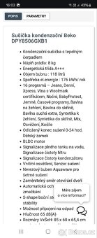 Sušička Beko 8kg - 12