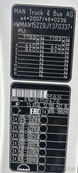 MAN TGL 12.190 - 4x2 – Chlaďák – EURO 6 - 12