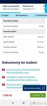 Dětská elektrokoloběžka - 12