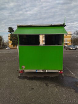 FOOD TRUCK-stánek - do 750kg Ř.O. Skupiny B - nebržděný - 12