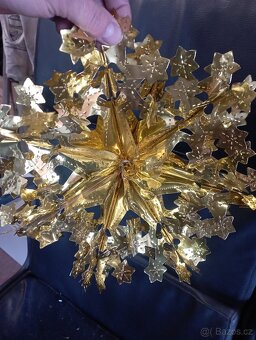 Vánoční hvězda atd dekorace - 12