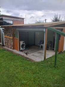 Prodej 2x obyt.stav.bunek+ plech kont a pergola - 12