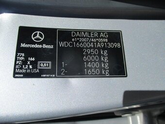 MERCEDES GLE 250cdi 150kw 4MATIC DPH 2017 odp. DPH - 12