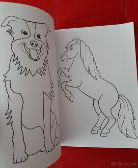 3 VELKÉ omalovánky - 12