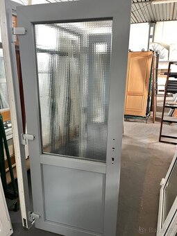 DVOUKŘÍDLÉ PLASTOVÉ DVEŘE SCHUCO SV.ANTHRAZIT 140x218-PLZEŇ - 12