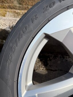Letní sada kol 265/40 R20 Audi A7, A8, Q5 originál - 12