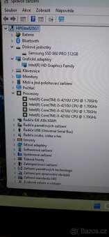 NTB HP Elitebook 820G1 i5 8GB RAM 512GB SSD WIN11 super stav - 12