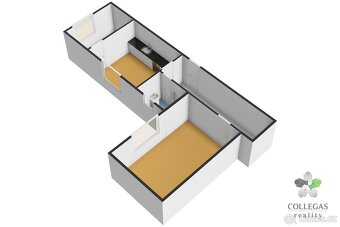 Prodej, byt 2+1 50m2, ul. Čápkova - 12