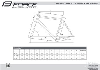 Prodám horské/cyklokrosové kolo Force Tron vel. S - 12