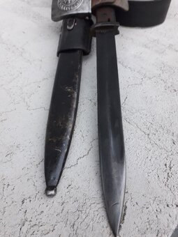 Prodam opasek Wehrmacht a bodak Elite Diamant Original - 12