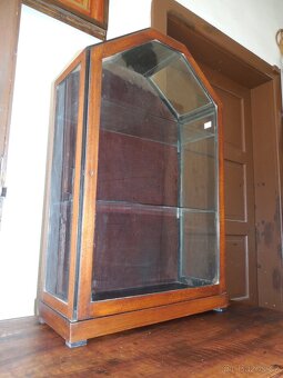 Skleník vitrína na hodiny biedermeier - 12