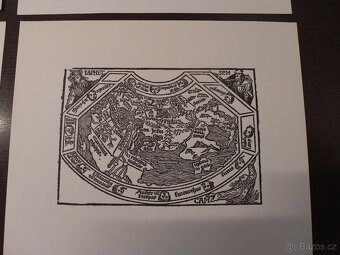 Soubor 12ti grafických listů astronomie 16-13.stol - 12