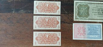 Bankovky a státovky 1919-1945, ČSR. Protektorát - 12