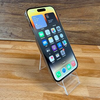 iPhone 14 Pro 256GB, zlatý (12 měsíců záruka) - 12