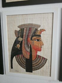 Papyrus Egypt zarámované - 12