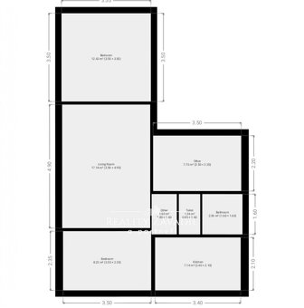 Prodej bytu 3+1 56 m2   Stínadla, Ledeč nad Sázavou - 12