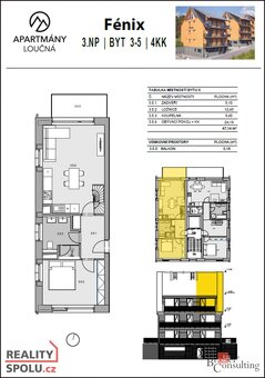 Prodej, byty/2+kk, 48 m2, Loučná E54, 43191 Loučná pod Klíno - 12
