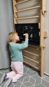 Žebřiny . montessori  Piklerové, Piklerův trojúhelník - 12
