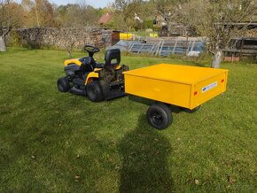 Přívěs - vozík D -TPS 400 za zahradní traktor - 12