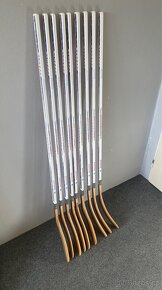 Nové dětské dřevěnolaminátové hokejky RANGERS. - 12