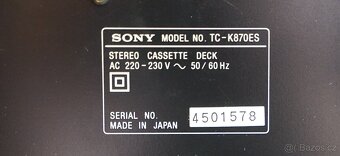 SONY TC K 870ES - 12