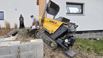 Bagr, dumper, výkopové práce, úpravy terénu a zahrad - 12