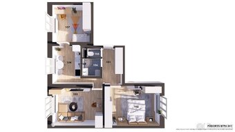 Prodej bytu 3+1 70 m² - 12