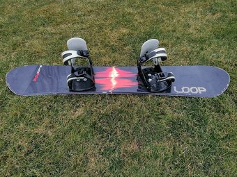 Snowboard 125cm komplet - 12