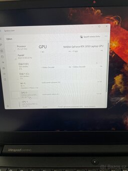 Herní notebook Lenovo- Ryzen 5-5600H- 32RAM- 1T-SSD-512Gb-SS - 12