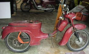 JAWA PIONÝR 555, r.v. 1962, bez TP a SPZ - 12