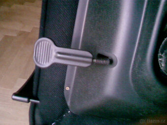 Kancelářské křeslo zn. Dauphin, chrom, černé čalounění - 12