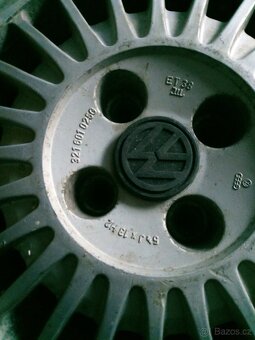 original alu 5,5Jx13 H2 ET38 VW Scirocco Golf II Polo atd. - 12