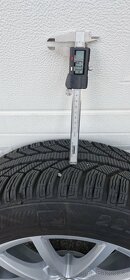 Zimné Semperit 225/60 R17, Audi A6 5x112, 7,5J, ET 36 - 12