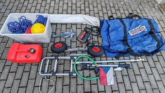 Motorový člun Honwave T35-AE, 15HP + nákladní přívěs CBS - 12