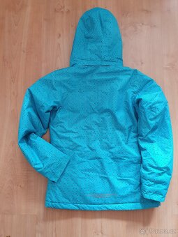 Zimní lyžařská bunda CMP v.164 Top stav tyrkysově modrá - 12