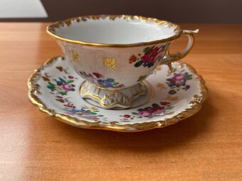 Sběratel nabízí staré porcelánové šálky s podšálky - 12