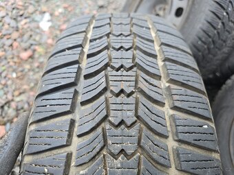 Sada plechových disků + hezké zimní pneu 215/60 r16 - Yeti - 12