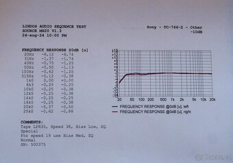 SONY TC 766-2 - SEMI PROFESSIONAL STEREO TAPE DECK - 12