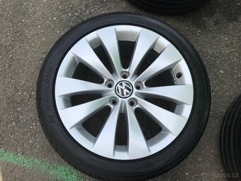 Alu kola original VW Passat CC B7 5x112 225/45 ZR17 - 12