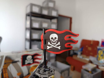 LEGO Pirates 6290 Pirate Battle Ship +návod +box - 12