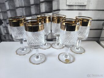 Sada luxusních křišťálových sklenic na sekt, Bohemia Glass - 12